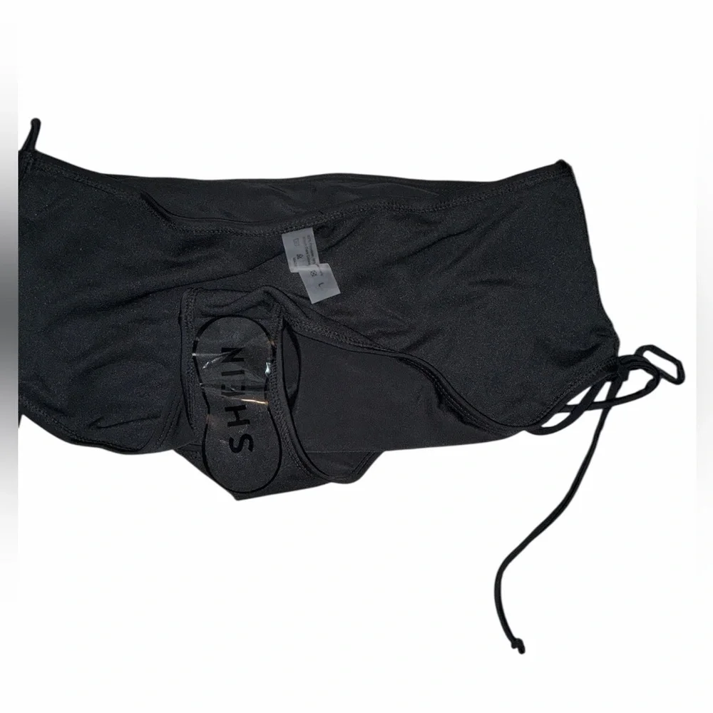 SHEIN High-Waisted Bikini Bottom Bundle, Size Large, NWOT